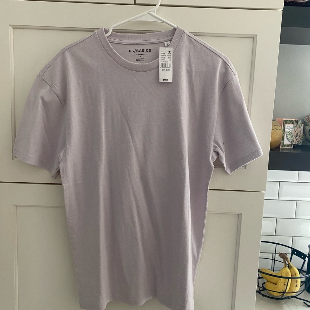 Mens PS/basics NWT (pacsun) Sz S. Light lavender color